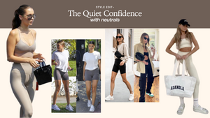 Athleisure Style Guide: Quiet Luxury with Neutrals.