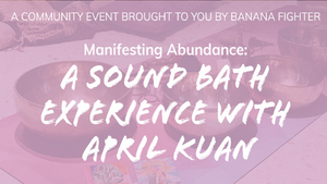 Tibetan Bowls Sound Healing Session with April Kuan