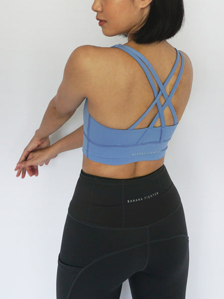 Dash Sports Bra- MAYA BLUE - Banana Fighter