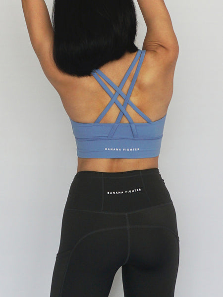 Dash Sports Bra- MAYA BLUE - Banana Fighter