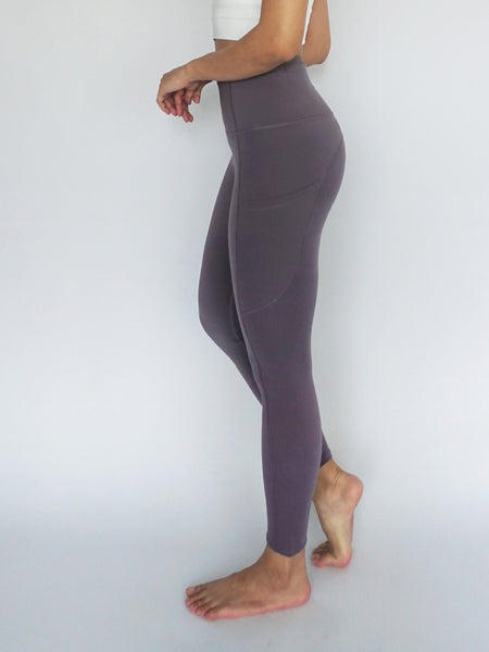 Stride Legging- AMETHYST - Banana Fighter