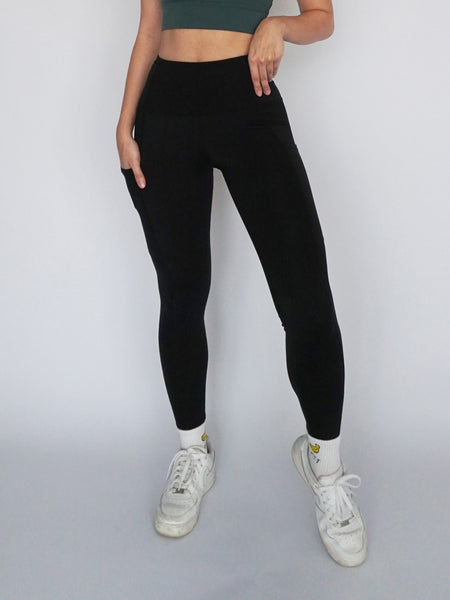 Stride Legging- BLACK - Banana Fighter