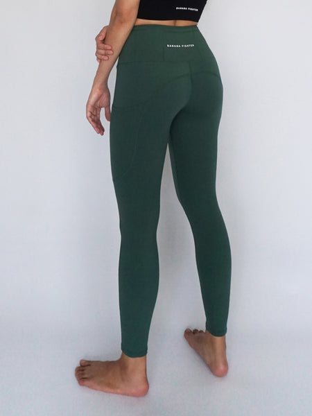 Stride Legging- GREEN - Banana Fighter