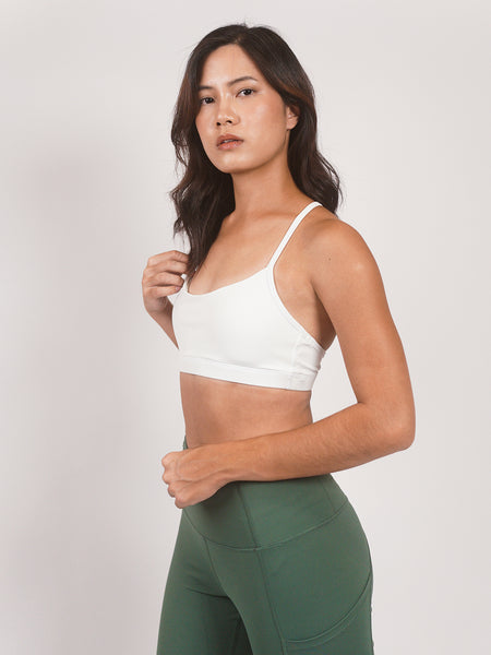 Prana Bra- White - Banana Fighter