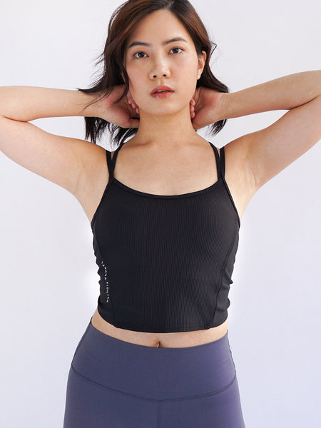 Freya Knot Top- Black - Banana Fighter