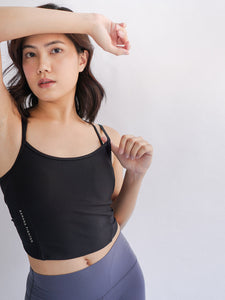 Freya Knot Top- Black - Banana Fighter