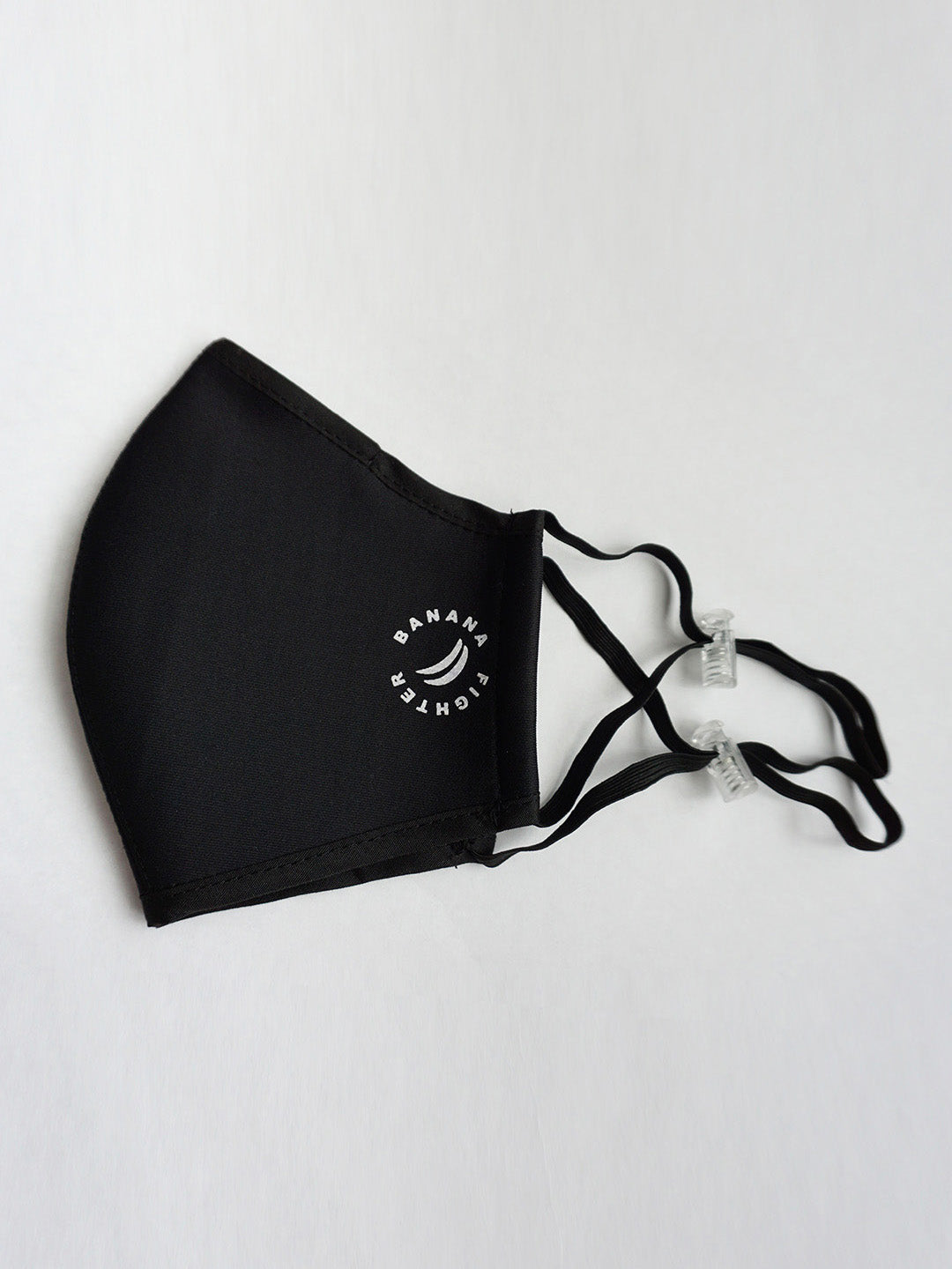 Antibacterial Reusable Face Mask- BLACK - Banana Fighter