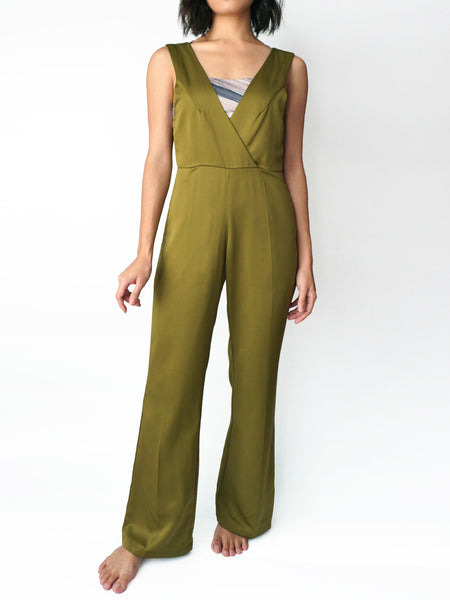 Olive Jumpsuit - Banana Fighter