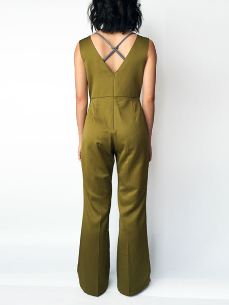 Olive Jumpsuit - Banana Fighter