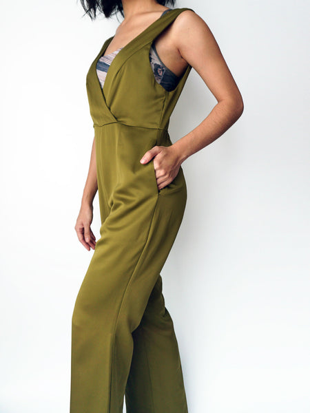 Olive Jumpsuit - Banana Fighter