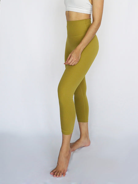 Cinch Legging- MUSTARD - Banana Fighter