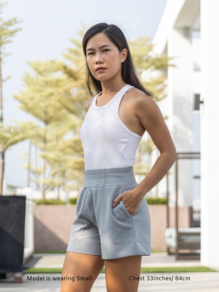 Reform Padded Tank Top- White - Banana Fighter